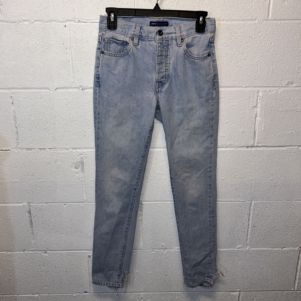 Levi's Made Crafted Twig High-Rise Slim Denim Jeans‎ Light Wash Size 25 $180